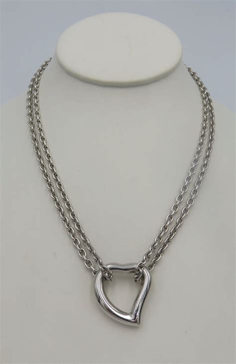 ysl necklace silver|ysl vintage necklace.